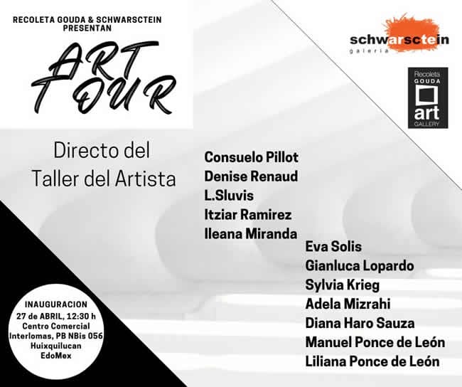 La invitación del evento en la CDMX