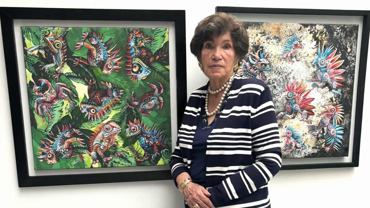 La poblana Consuelo Pillot, invitada a la exposición   “Art Tour” en la CDMX