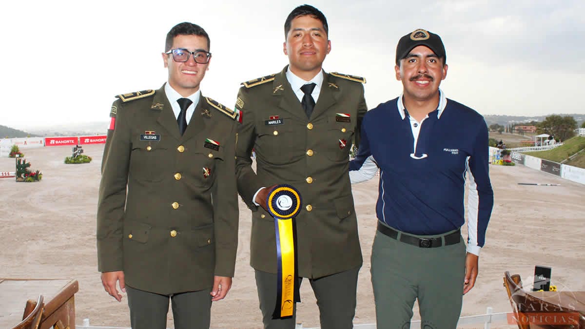 Destaca la SEDENA en el Mundial de Salto en Haras