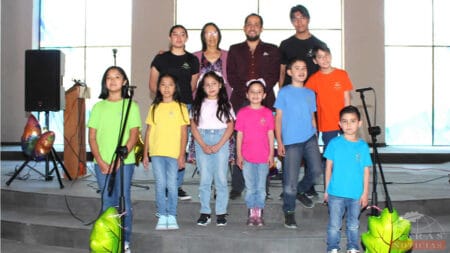 Gran presentación de los niños cantores de Haras y solistas de piano
