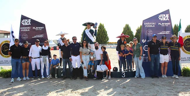 Familias de diferentes países presentes en la Global Amateur y CSI2*