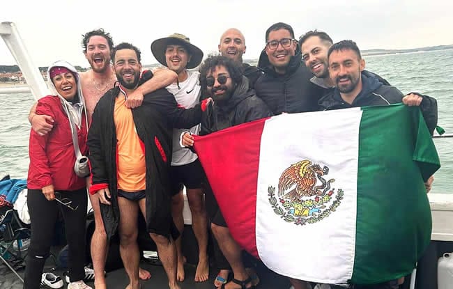 Entrenadores, amigos y familiares de Abraham celebran el logro