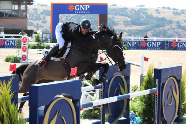 El jinete argentino Jerónimo Giménez